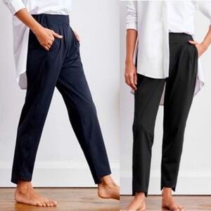 ADAY Cut It Out Straight Up Dress Pants in Black